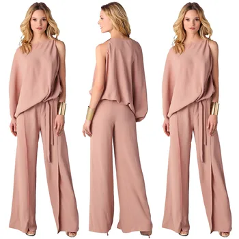 

Sexy Jumpsuit Women Plus Size Loose Long Jumpsuits 2019 Spring Autumn New Sweet Bow Adjustable Waist Chic Rompers Feminina CX629
