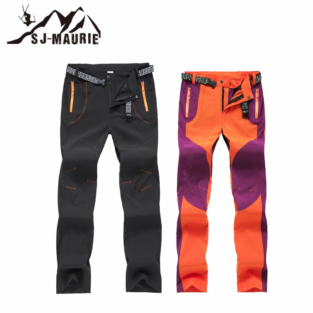 

Men Summer Hiking Pants Outdoor Waterproof Pants Quick Dry Breathable Trekking Fishing Camping Climbing Pants For Women S-4XL