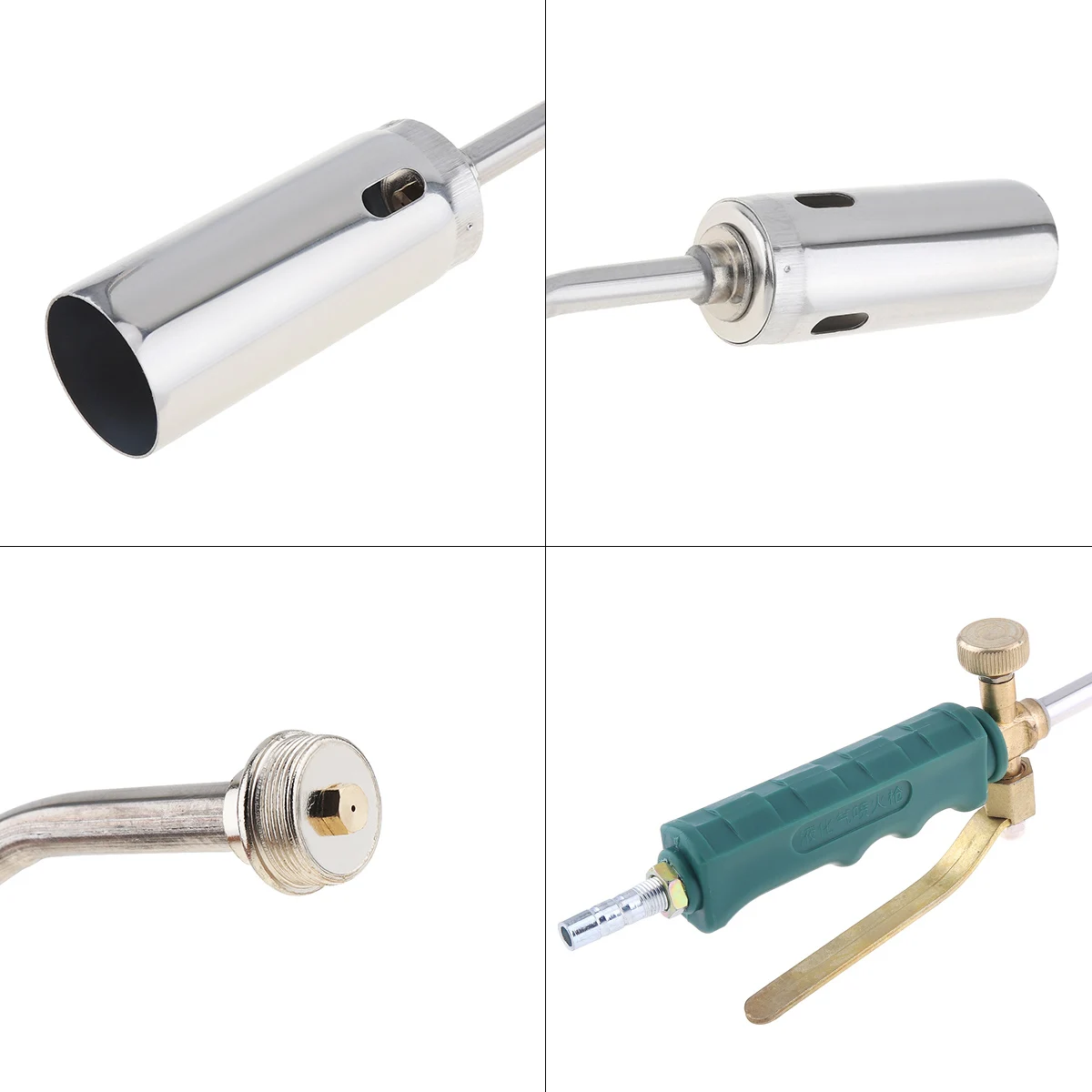 Double Switch Type Liquefied Gas Torch Welding Spitfire-Gun Support Oxygen Acetylene Propane for Barbecue / Hair Removal