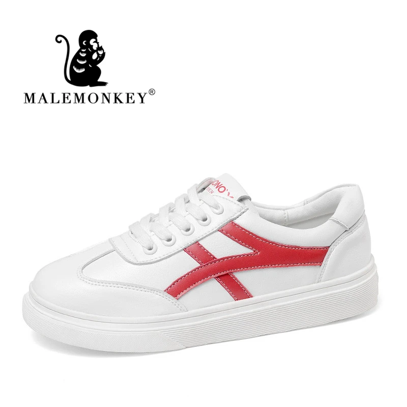 

Sneakers Women White Shoes 2019 Autumn Platform Lace-Up Casual Shoes Women