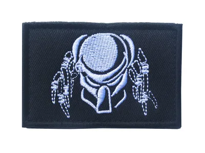 3D вышитый джегггер воин Вышитая эмблема повязки Хищник Звездные войны черная нашивка воина одежда индивидуальные аксессуары