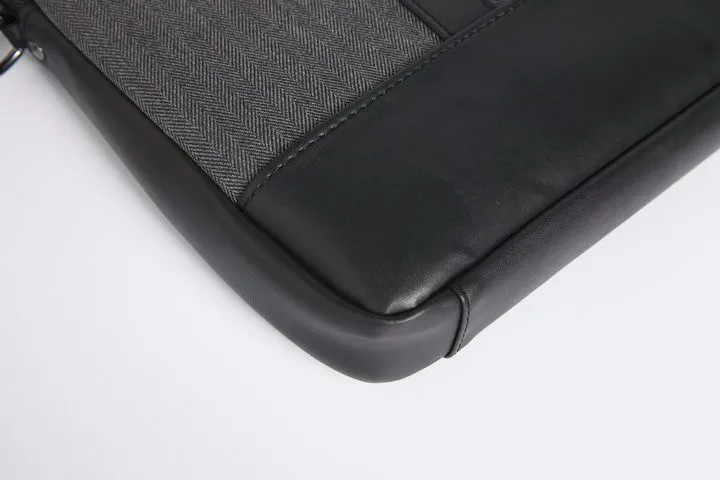 Ноутбук Сумки 15.6 дюймов Пояса из натуральной кожи Для мужчин мешок для MacBook 13 Высокое качество Gearmax ноутбука Портфели Экологичные Для
