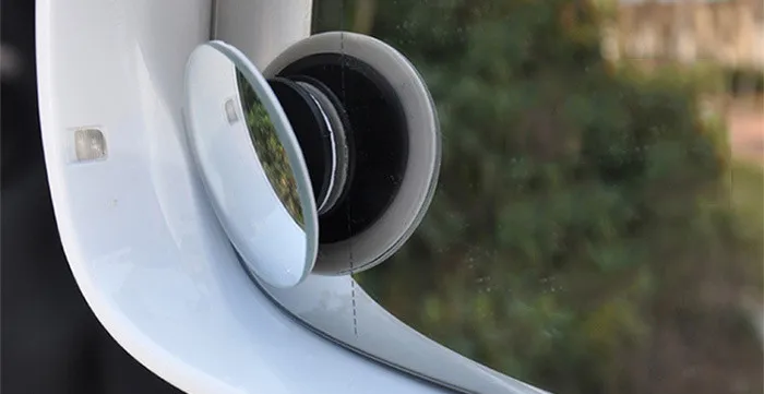 Новейшее 2 шт./лот вращающееся на 360 градусов широкоугольное зеркало заднего вида для слепых зон Авто необходимое вращение выпуклое зеркало для автомобилей