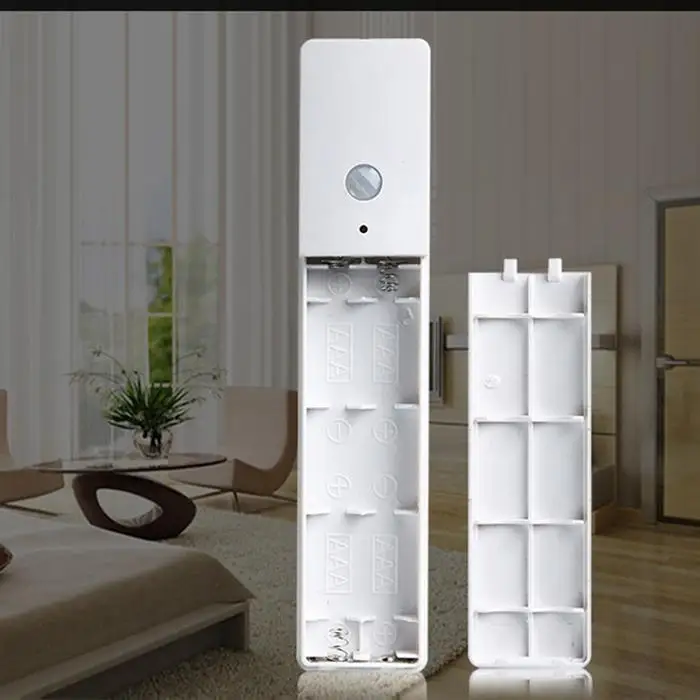 PIR движения Активированный кровать светодиодный LED 250 люмен освещение-10 ~ 50C полосы 5 в сенсор для шкафа Ночная 900 мА лампа