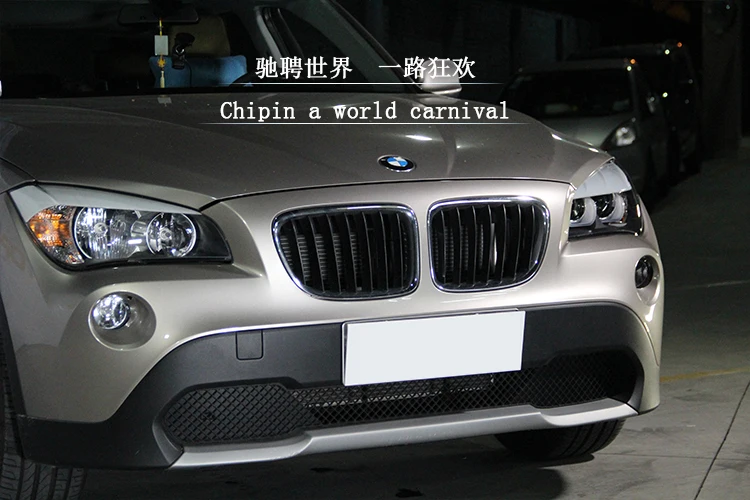 KOWELL автомобильный Стайлинг для BMW E84 X1 светодиодные фары 2009 2010 2011 2012 2013 E84 led drl HID комплект Bi Xenon объектива ближнего и дальнего света