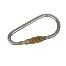 EDFY titanium Legierung Schraubverriegelung Karabinerhaken Schlusselanh nger кемпинг