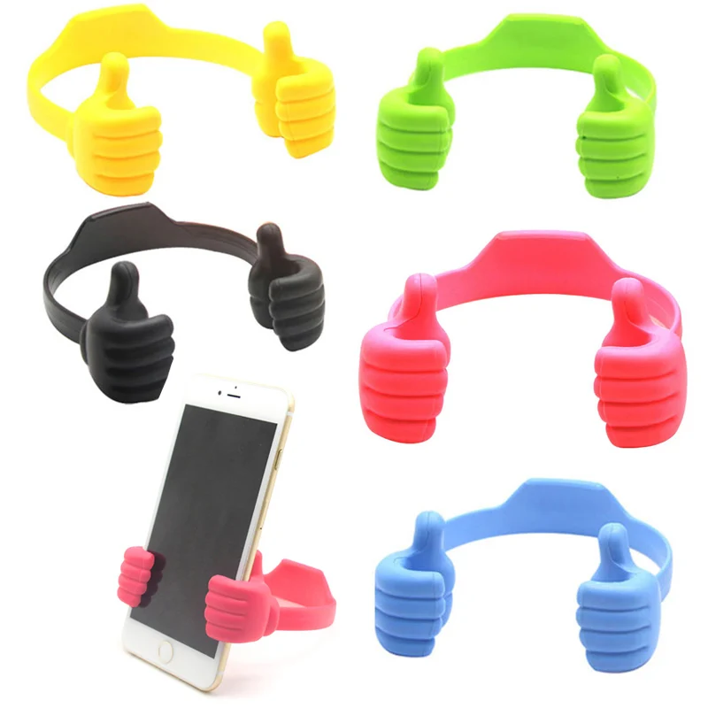 

New Adjustable Thumb Post Holder Stand Bracket Mount for Phone/Pad New Arrival