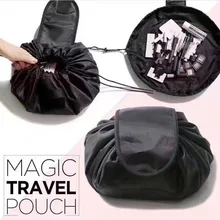Women font b Drawstring b font Cosmetic font b Bag b font Fashion Travel Makeup font