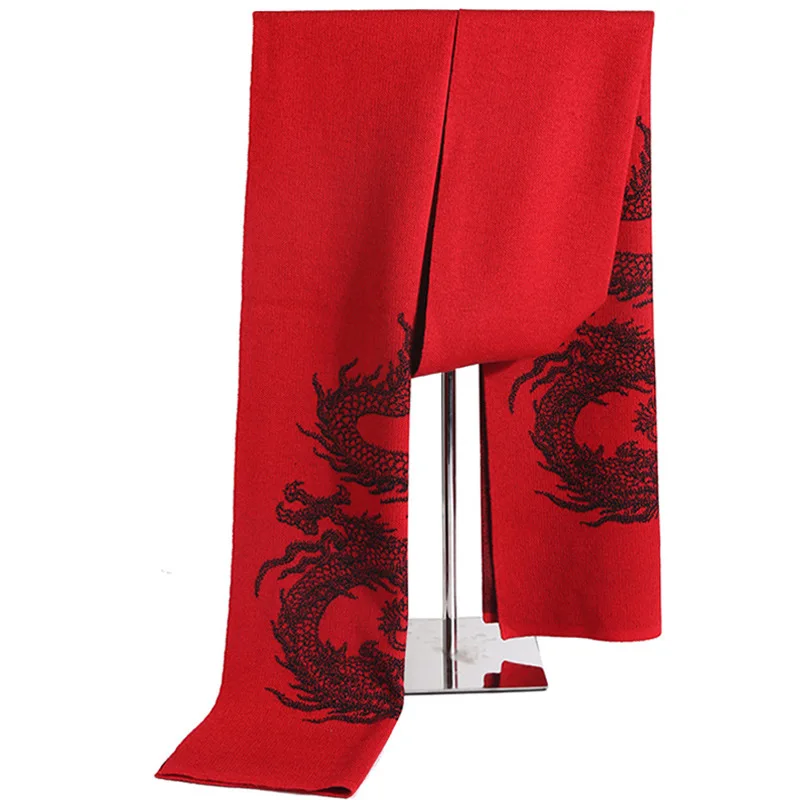 High quality New Winter Europe Style Cashmere Scarf Men's Business