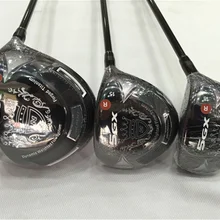 3 шт. nickent 5GX леса nickent гольфовая клюшка "Вуд" nickent клюшки для гольфа драйвер+ проход древесина, оборот в минуту(R/S Flex JSR3 графитный вал с головных уборов