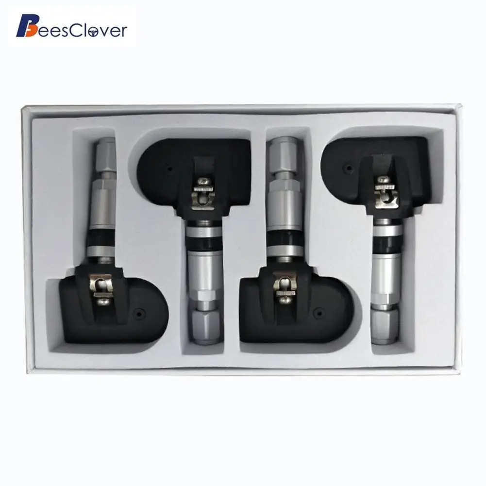 

Adeeing Car Bluetooth 4.0 TPMS Android IOS Tire Pressure Monitor System anti-theft waterproof 4 Internal resistan Sensors r20