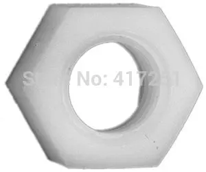 

1 piece M3 Full Nylon Hex Nuts Plastic Hex Nuts Fasteners