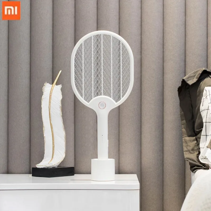 

Xiaomi Jordan&judy Electric Mosquito Swatter USB Charging Mosquito Dispeller Three-layer Anti-electric Shock Net