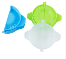 1 ピース/セット団子金型プラスチック 7.5 センチメートル d ウワーップレス餃子パイラビオリ金型調理菓子中国食品 Jiaozi メーカー(China)