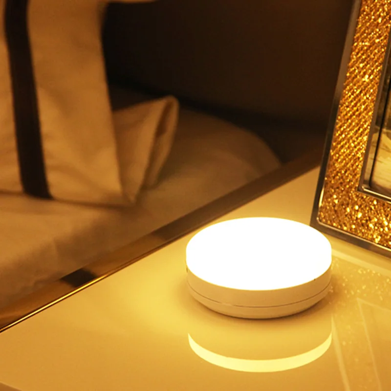 

Wireless LED Night Light Magnet Energy Saving Motion Sensor Lights for Bedside Toilet Corridor LKS99