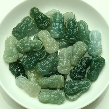 

Jade Jade Guanyin pendant Jade Jewelry Accessories Hand-woven Materials Jade Parts