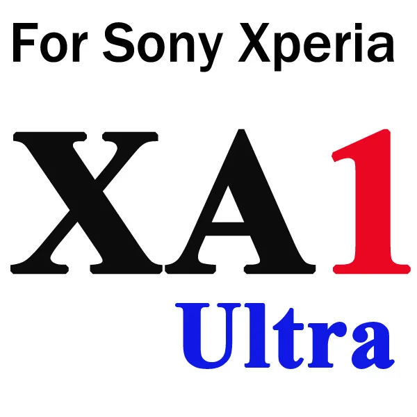 GerTong 0,26 мм Полная защита закаленного Стекло для sony Xperia XA1 Ultra XP XZ XZS X XA Экран протектор Saver черная пленка с уровнем твердости 9H - Цвет: For Xperia XA1 Ultra