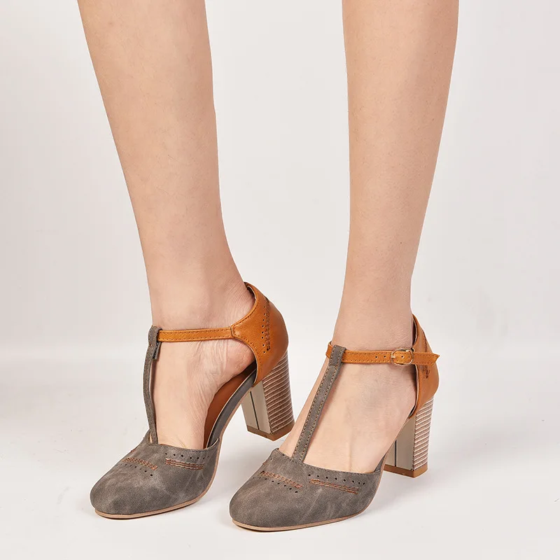 

Suihyung Women Sandals Summer Casual Shoes High Heels Woman Buckle Strap Sandals Comfortable Female Shoes Sandalias Mujer 35-43