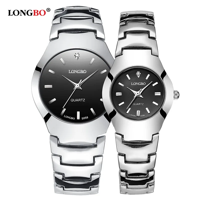 

Longbo Brand Men Women Brief Casual Quartz Crystal Full Steel Wrist Watches Luxury Dress Watch Relogio Feminino Montre Femme