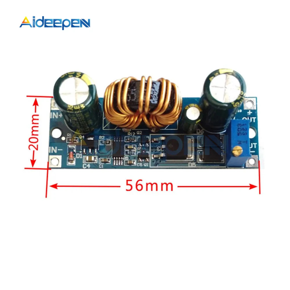 Регулируемый повышающий/понижающий модуль питания постоянного напряжения постоянного тока понижающий модуль заряда 5-30 в до 0,5-30 в