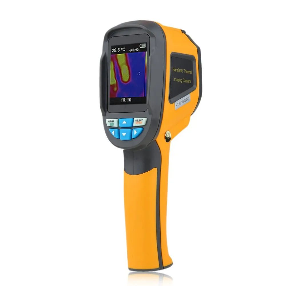 

Precision Protable Thermal Imaging Camera Infrared Thermometer Imager -20~300 Degree HT-02 2.4 Inch High Resolution Color Screen