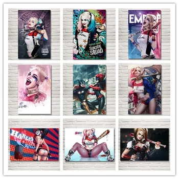 

5d Suicide Squad full sqare Diamond Painting 5D Diy Diamond Embroidery Picture of Rhinestones Mosaic Painting Home Decor