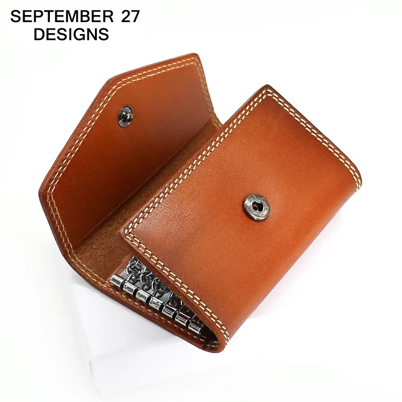Leather Keychain Wallet