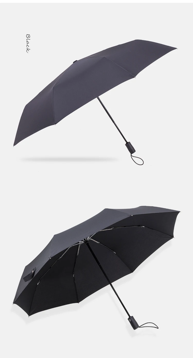 Парашютный черный автоматический зонт, мужской ветрозащитный зонт 8K 112 см, большой зонт от дождя, безопасный автоматический зонт Chuva, складной зонт для гольфа, прозрачный