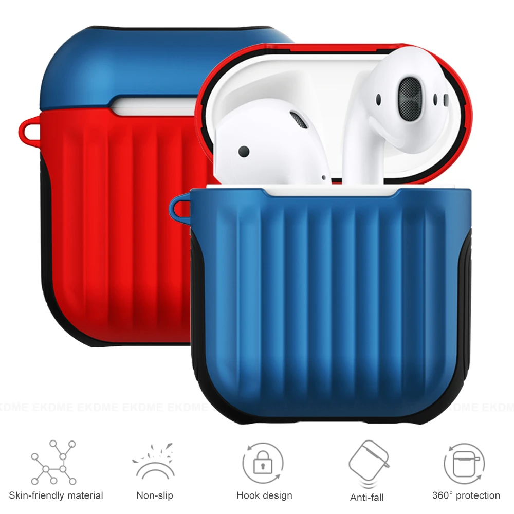 Мягкий силиконовый чехол Antirr для Apple Airpods противоударный AirPods чехлы наушников