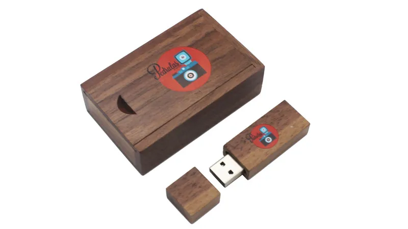 JASTER деревянные usb 2,0 + коробка клен usb flash drive флешки 4 ГБ 8 16 32 64 memory stick (5 шт. Бесплатная цветная печать логотип)