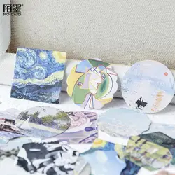 Kawaii оригинальные Канцтовары сумки милые наклейки креативная художественная галерея ручка в форме уплотнения наклейка в коробке альбом