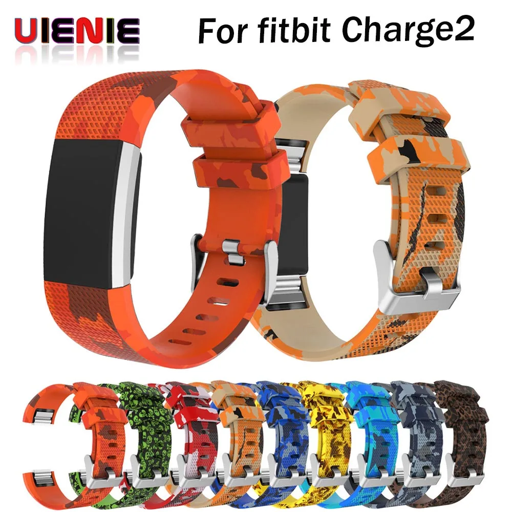 

2017 Silicone watch strap for fitbit charge 2 bracelet band heart rate fitness activity tracker smart watch wristband banda belt