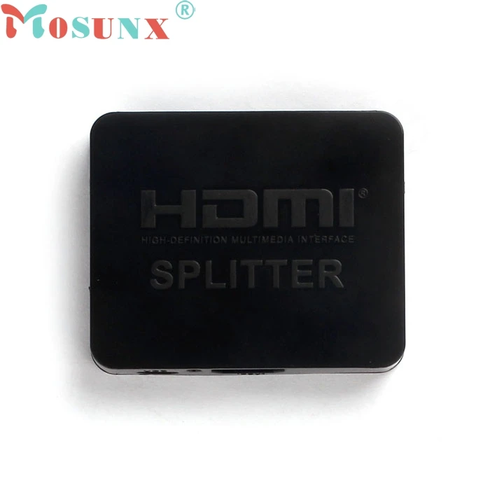 

Ecosin2 New View HD HDMI Switch Splitter 1 Input to 2 Output 1x2 in mini Case 17mar24