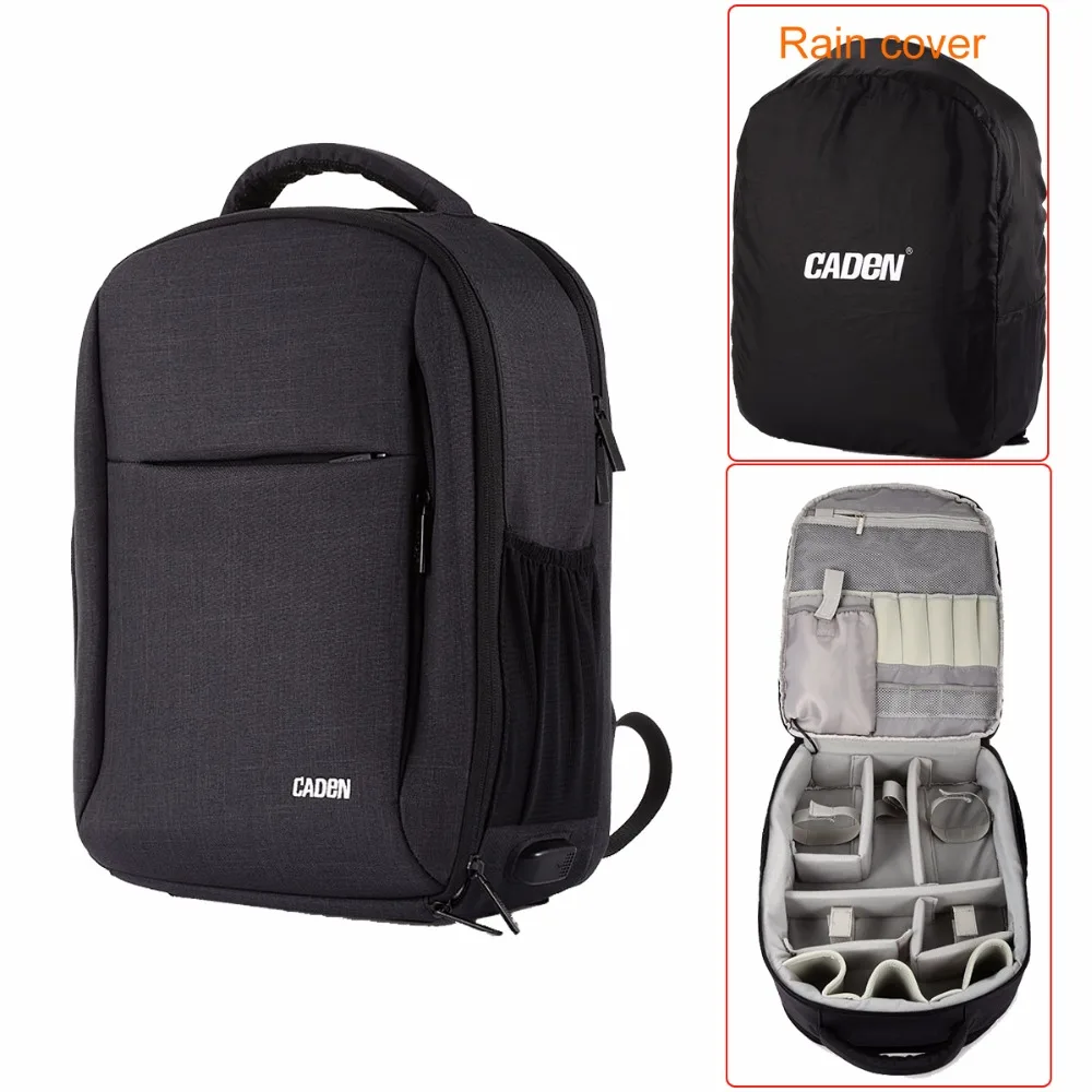 Practical CADeN W9 RC Drone Travel Camera Backpack for DJI Mavic Pro