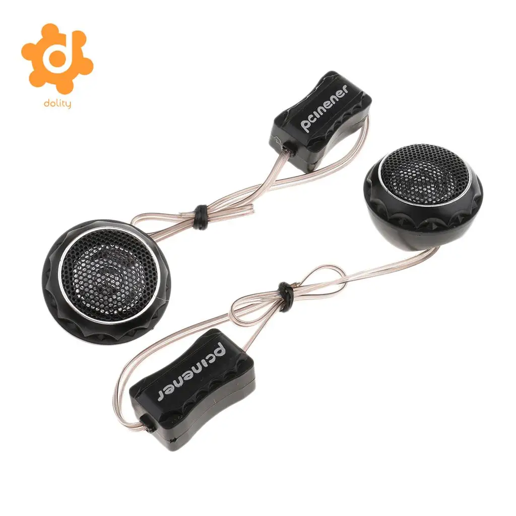 dolity Car Stereo Speaker Tweeter with Subwoofer for Car Audio System High Quality