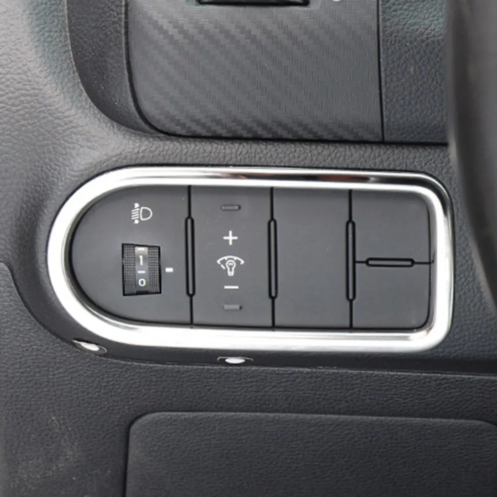 IMTFOO нержавеющая сталь кнопка для фар отделка ободок молдинг KIA FORTE K3 CERATO 2012 2017