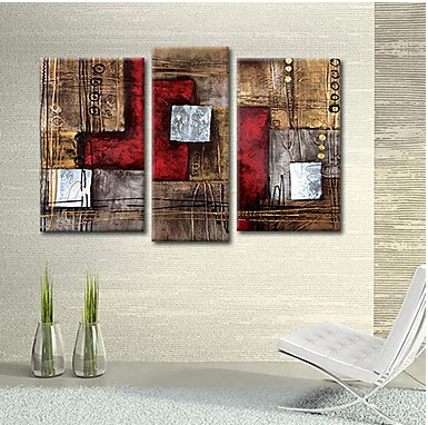 Hand-Painted-Oil-Paintings-3pcs-Reds-Brown-Modern-Oil-Painting-On-Canvas-Art-Wall-Decor-Abstract (2)