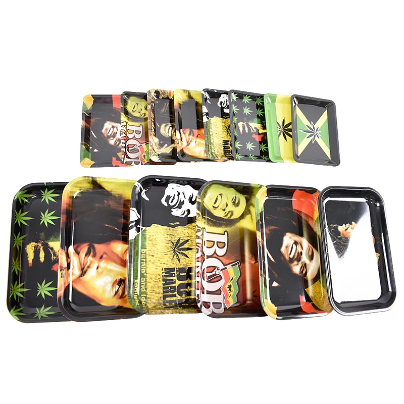 

Rolling trays-matchin herb-ginder Tobacco Rolling Smoking Herb Grinder Cigarette Container Tray