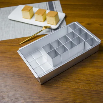 

DIY Movable Type Aluminum Alloy Cake Mold Baking Mold Cake Cutting Baking Tools High Quality