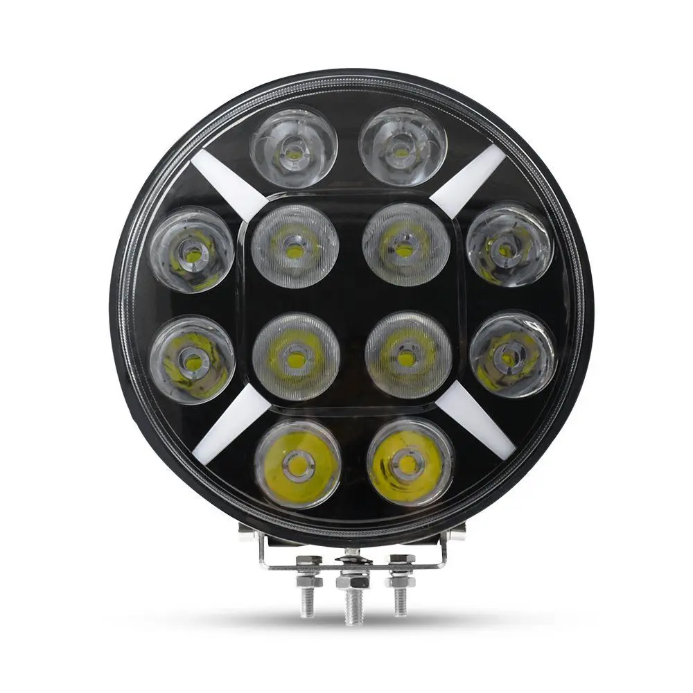 Krator 9inch 120W 8400LM White LED Work Light Round Spot Beam Fog Headlight 12v 24v Waterproof For Offroad SUV |