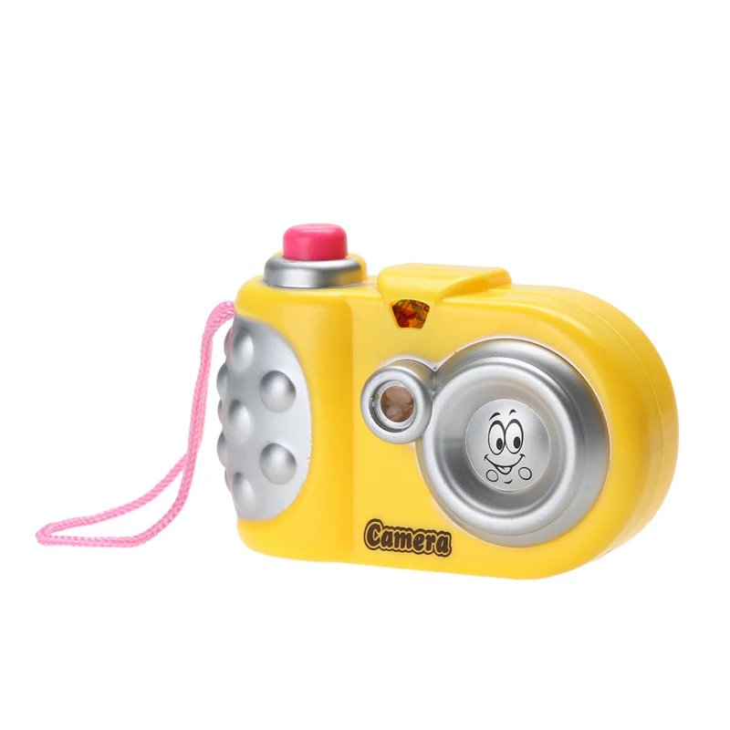 Fun Projection Camera Toy Variety Animal Pattern Baby Cognition LED Light Projection Educational Study Toy for Kids Random Color