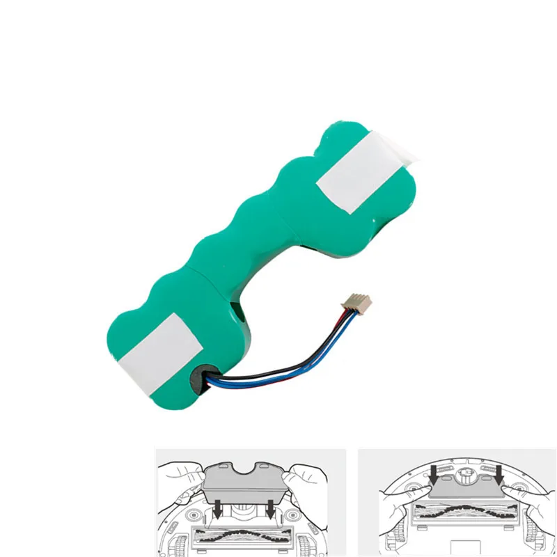 robo aspirador de po batttery pacote para 01