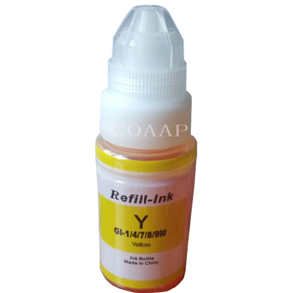 Garrafa de Recarga de Tinta Corante para Canon Gi490 Gi790 Gi890 Pixma G1000 G1100 G1400 G2400 G3400 G2000 G3000 Cartucho de Impressora Cartuchos de tinta - Imagem 5