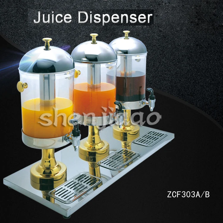 Бизнес 18l сок диспенсер zcf303a/b холодные напитки молоко Чай фруктовый сок контейнеры Электрический фруктов, овощей питьевой машина 1 шт