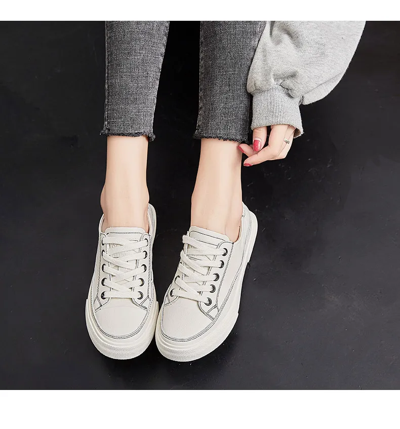Г. Новые популярные женские кроссовки на плоской подошве длиной 22,5-24,5 см, спортивная обувь для отдыха кожаная повседневная обувь белого цвета мягкая обувь на плоской подошве