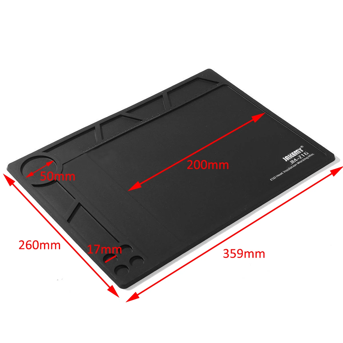 1pcs Black Anti Static ESD Heat Insulation Pad Mat Blanket Phone PC Tablet Repair