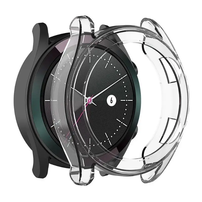 

Soft TPU Transparent Protective Case Cover for Huawei Watch GT Elegant 42mm