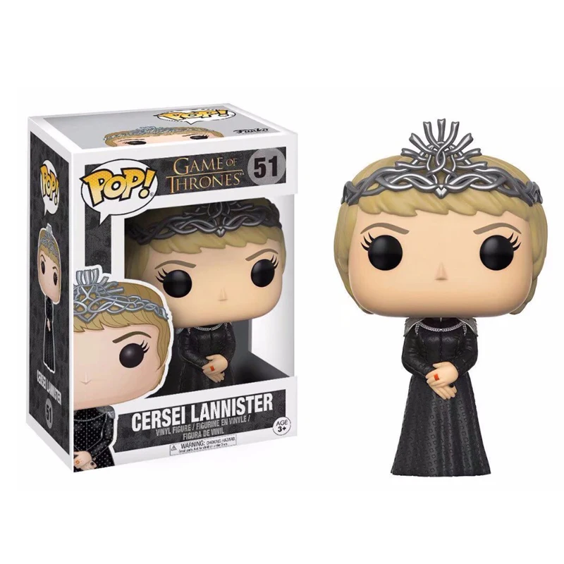 Funko pop Song Of Ice And Fire Игра престолов Cersei Lannister виниловые Фигурки Коллекционная модель