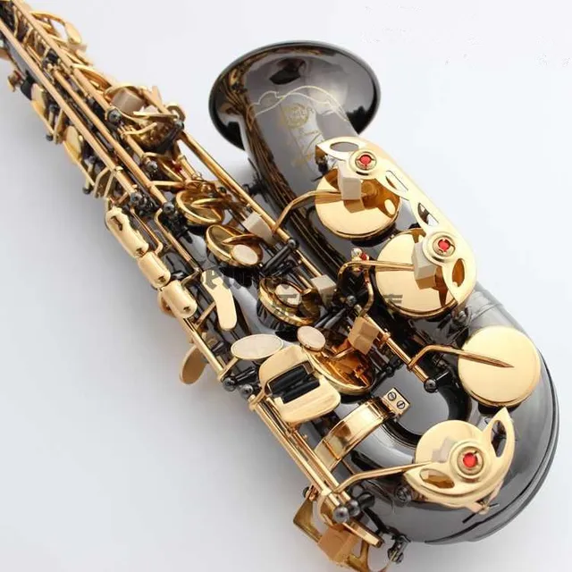 Cheap The new Japanese hakuo YANAGISAWA A - 991 E alto saxophone/wind/black nickel gold sacks