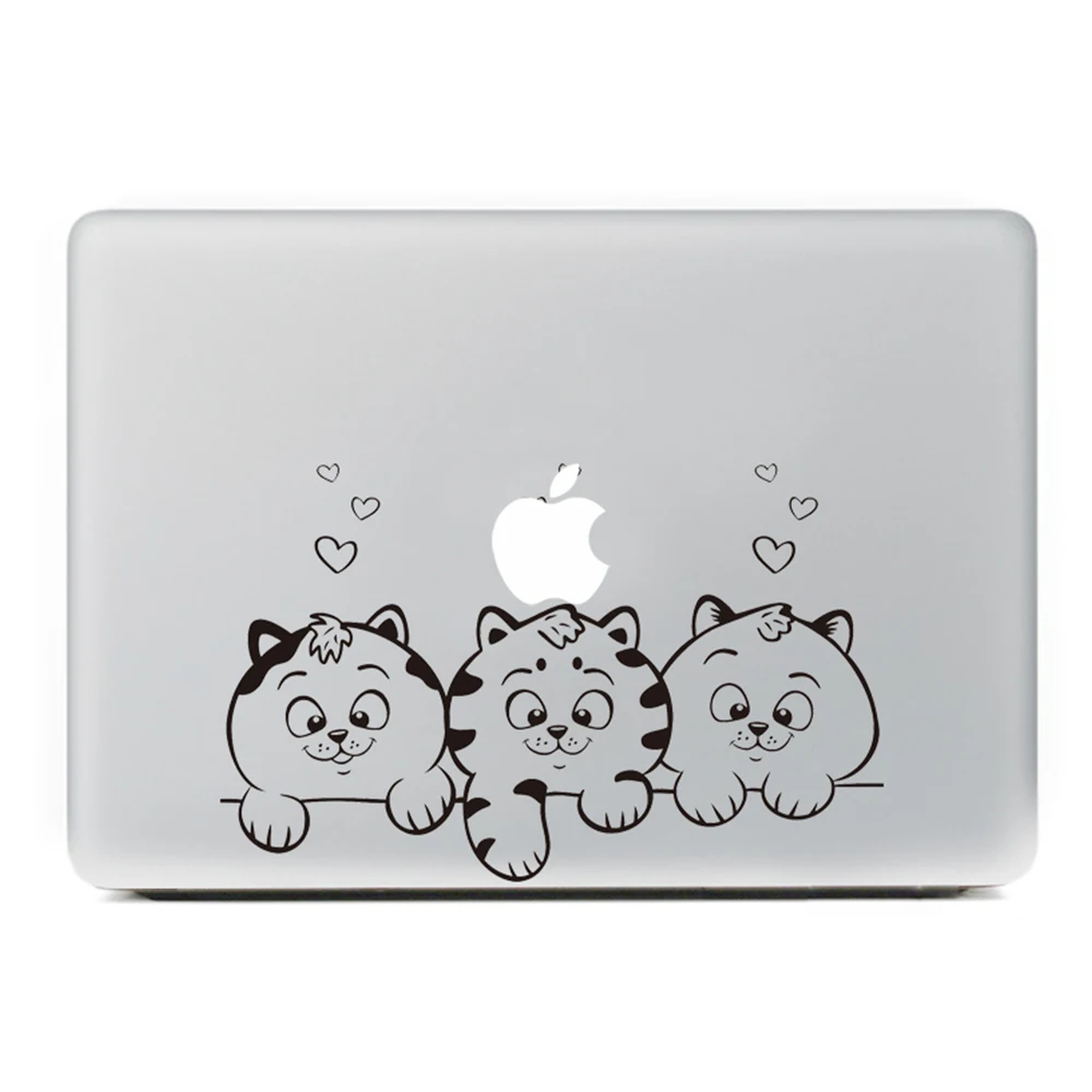 Loving cat наклейка для ноутбука Наклейка на MacBook Air/Pro/retina 1" 13" 1" компьютер Mac Cool skin Pegatina para ноутбук